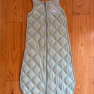 Quilted Kids Pajamas Sleep Sack - Green